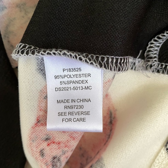 NWT Floral Print Wrap Asymmetrical Hem Mini Dress | Almost Famous Macy’s Bodycon - Picture 9 of 13